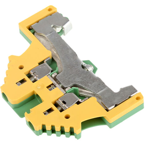 Borne PE Weidmuller WPE, 0.5 4mm², A visser, Vert/Jaune ( Prix pour 1 )