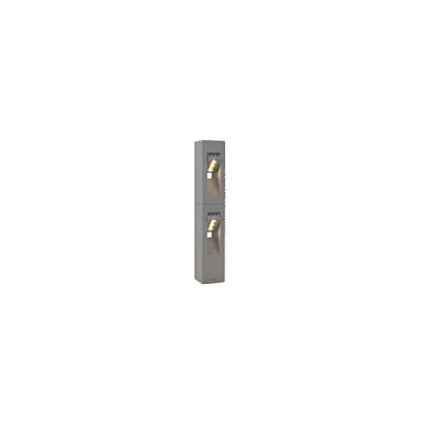 Borne potelet extérieur LED 6W grise Hauteur 500mm lumiere chaud 3000K 600lm 230V IP44 FILO ARLUX