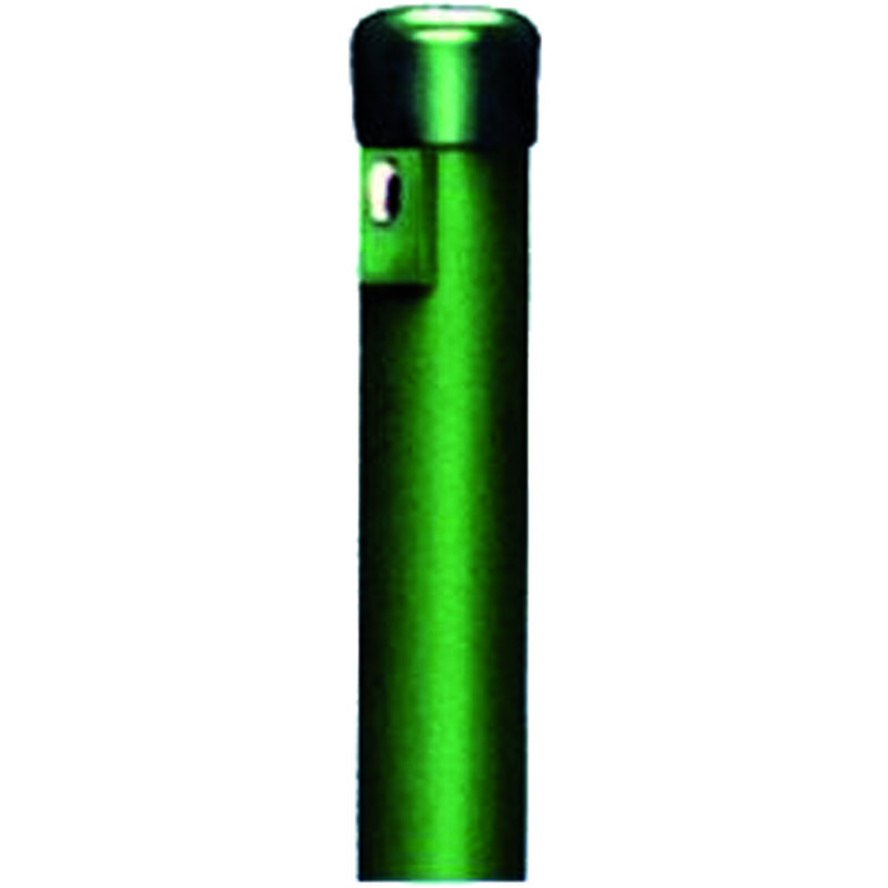 Beta - borne rond en acier plastifié vert fence D.38 H.150