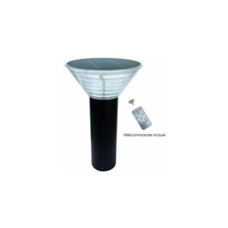 Borne solaire - 38 cm - 620 Lm - 3000/ 4000/ 6000 k - Noir - SBL4 - BF Light