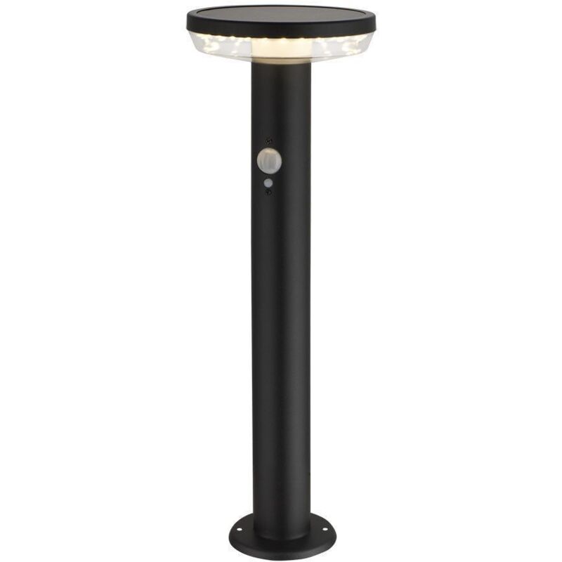 Arum Lighting - Borne Solaire miramar Equi. 60W Détecteur de Présence 3 Modes