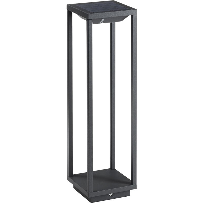 Borne solei IP54 led smd 2.20W 231lm CRI80 3000K 35º Crépuscule 500mm Anthracite