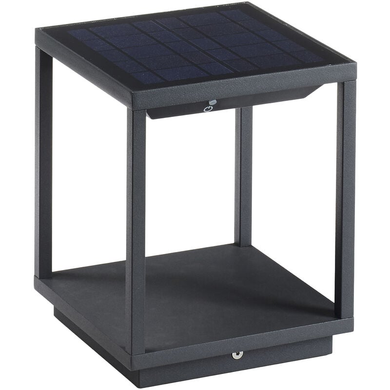 Borne solei IP54 led smd 3.50W 300lm(300lm) CRI80 3000K 35º Crépuscule 245mm Anthracite