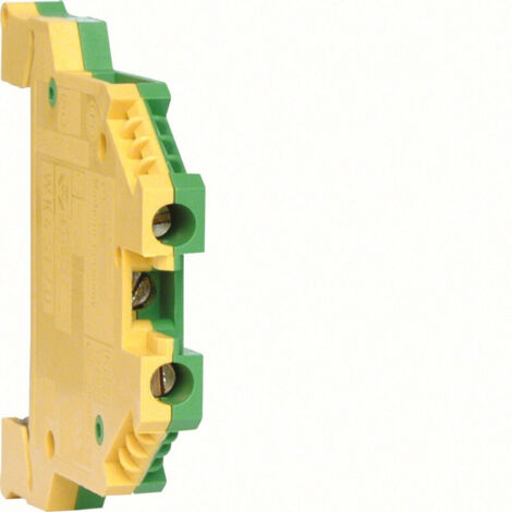 Borne vert-jaune 2 5mm² HAGER KXA02E