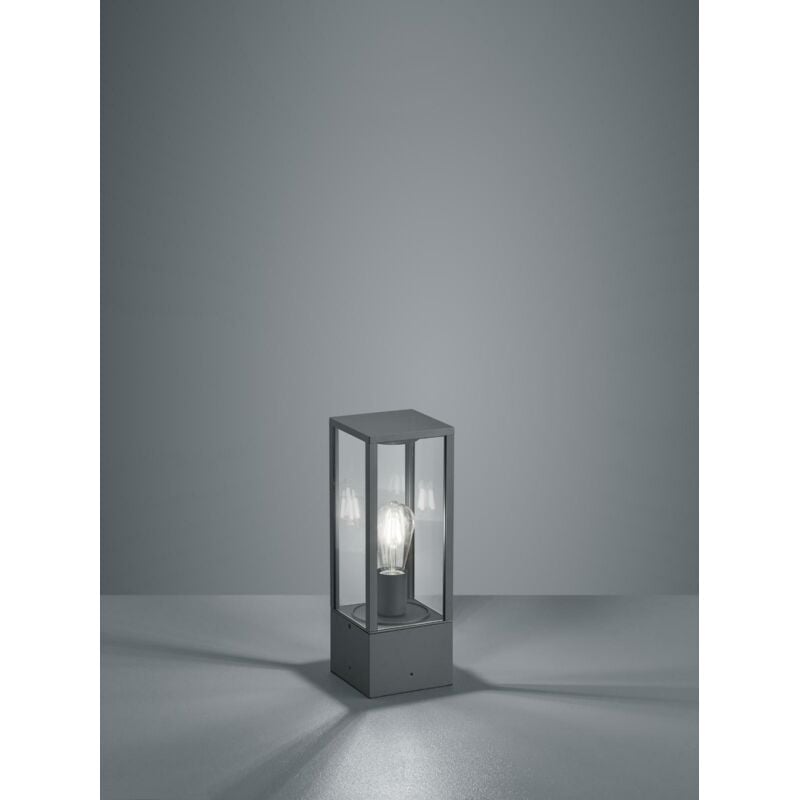 Luminaires de jardin, Potelet outdoor Garonne Anthracite en Metal Trio
