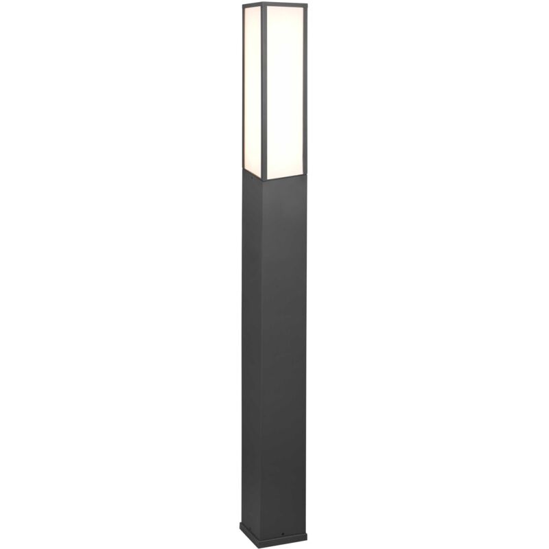 Luminaires de jardin, Lampe de sol pour jardin Fuerte Anthracite en Metal Trio