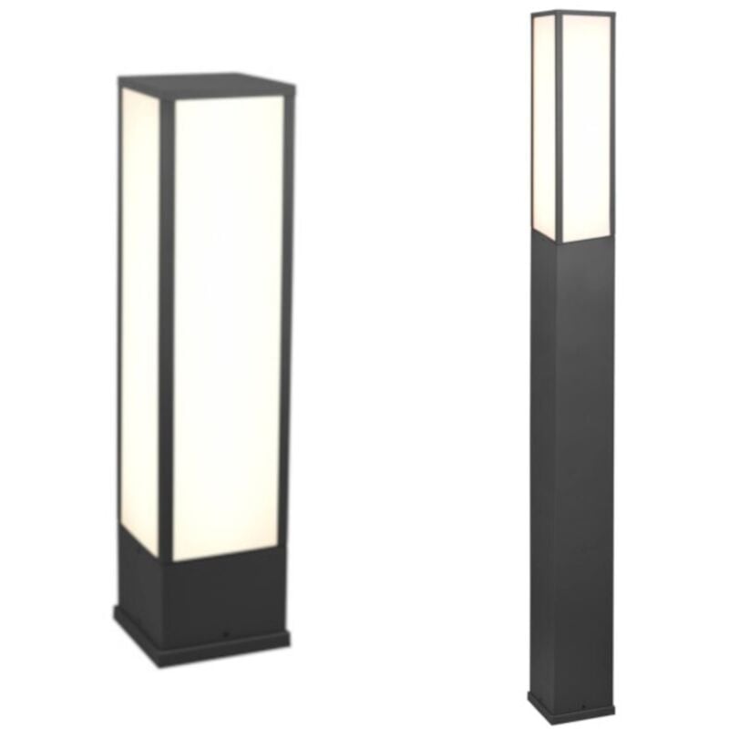 Trio - Borne extérieure anthracite 60 cm ou 155 cm Fuerte