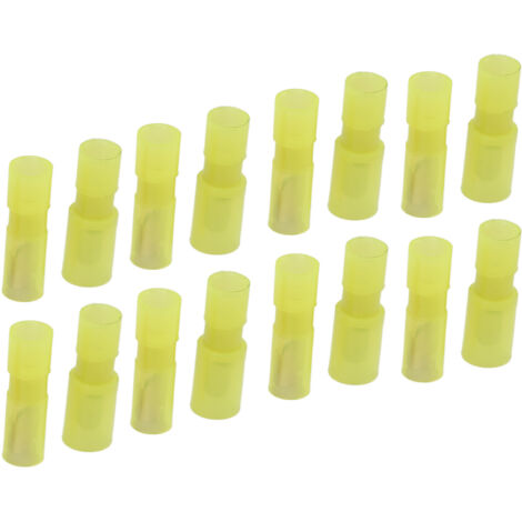 Bornes à embout isolées mâle et femelle en nylon pour connexions rapides (4-6mm)