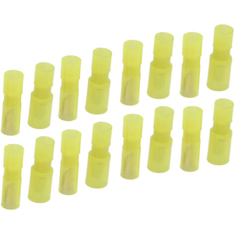 Bornes à embout isolées mâle et femelle en nylon pour connexions rapides (4-6mm)