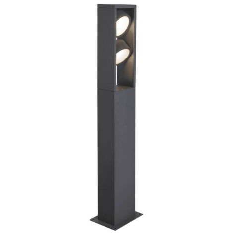 Bornes Extérieures LED ESKINA FRAME borne extérieure double anthracite LED 27W 3000/4000K interr - SLV 1004751