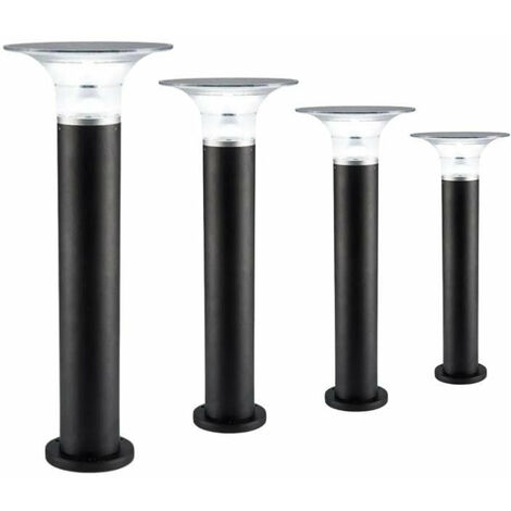 Bornes Solaires Connectées UFO RGBW IP65 60cm (Lot de 4) - SILUMEN