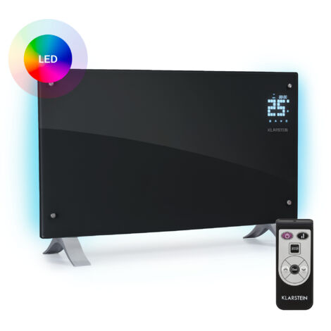 Bornholm Curved Ambient Konvektionsheizgerät 1000/2000W schwarz