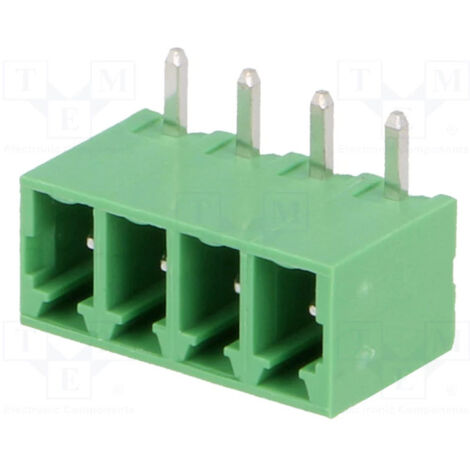 Bornier à 4 broches Paso 3.81mm mâle pour PCB 15edgrc3.81-04p