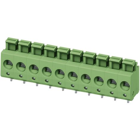 Bornier à ressort Phoenix Contact PTS 1,5/ 3-5,0-H 1792876 2.50 mm² Nombre de pôles 3 vert 1 pc(s) D16443