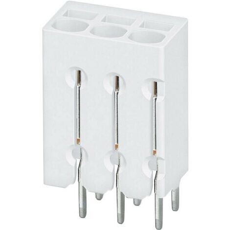 Bornier à ressort Phoenix Contact PTSM 0,5/ 4-2,5-V THR WH R44 1814582 0.50 mm² Nombre de pôles 4 blanc 1 pc(s) S38111