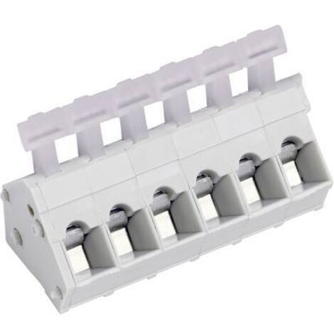 Bornier à ressort PTR Hartmann AK3001/5KD-5.0 53001050001E 2.50 mm² Nombre de pôles 5 gris galet 1 pc(s) D29637