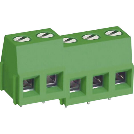 Bornier à vis DECA MB310-762M03 3.30 mm² Nombre de pôles 3 vert 1 pc(s)