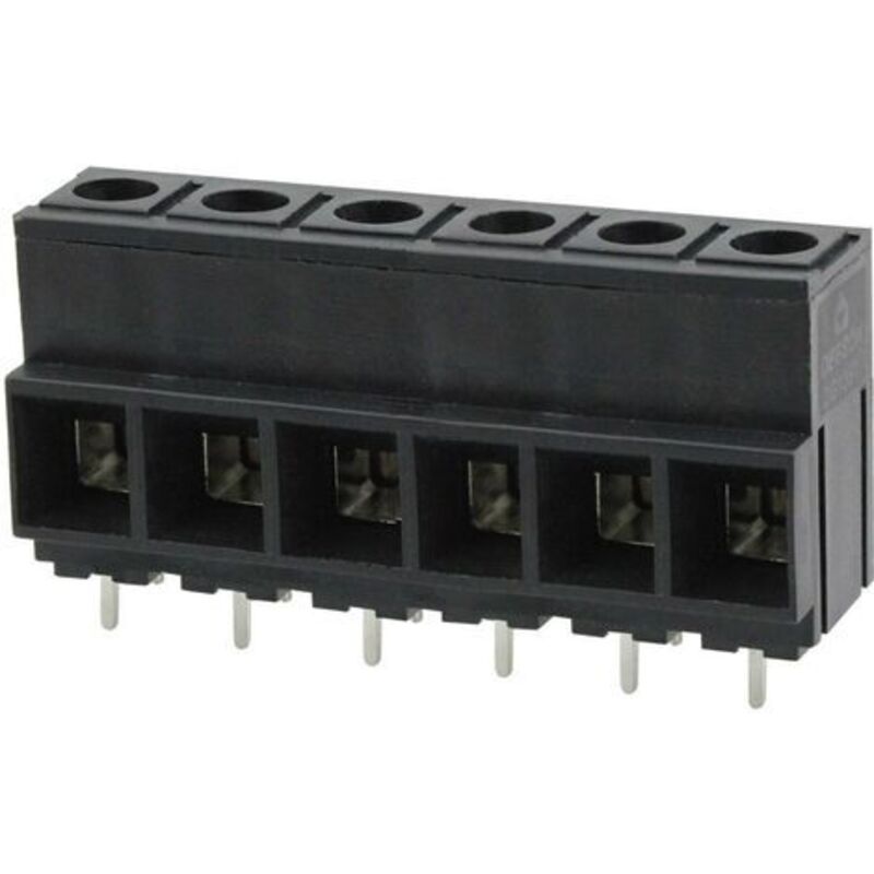 Bornier à vis Degson DG135T-10.16-03P-13-00AH 13 mm² Nombre de pôles 3 noir 1 pc(s)