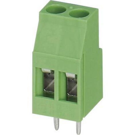 Bornier à vis Phoenix Contact MKDS 3/ 2 1711026 2.50 mm² Nombre de pôles 2 vert 1 pc(s) D12275