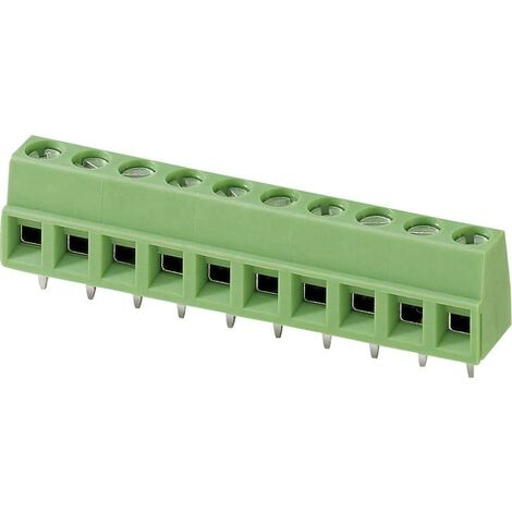 Bornier à vis Phoenix Contact MKDSN 1,5/ 2-5,08 1729128 1.50 mm² Nombre de pôles 2 vert 1 pc(s) D12881