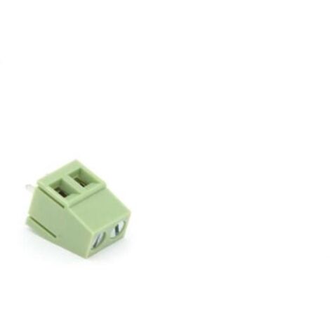 Bornier A Vis Professionnel, 2 Poles, Au Pas De 5mm
