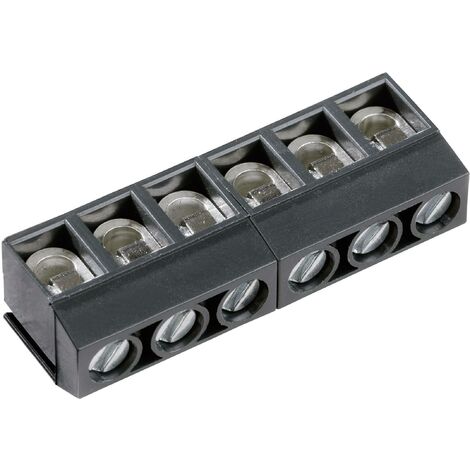 Bornier à vis PTR Hartmann AKZ500/2DS-5.08-H 50500020184G 1.50 mm² Nombre de pôles 2 gris 1 pc(s) D25752