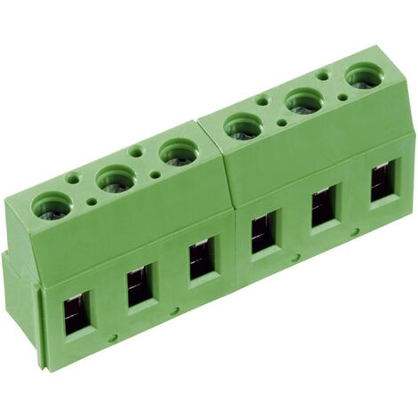 Bornier à vis PTR Hartmann AKZ710/2-7.62-V 50710020213E 2.50 mm² Nombre de pôles 2 vert 1 pc(s) D25792