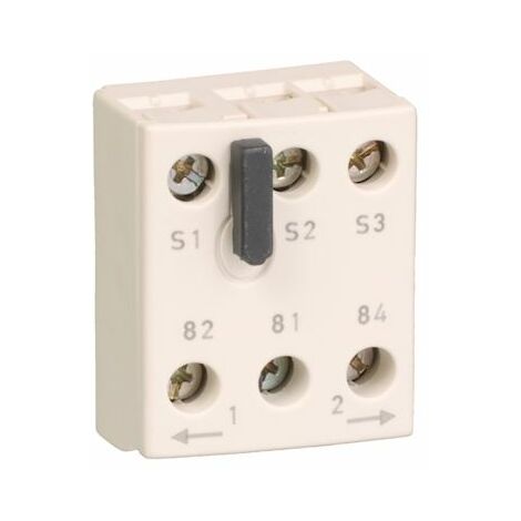 bornier de commande - pour départ moteur inverseur - tesys u - schneider electric lu9mr1