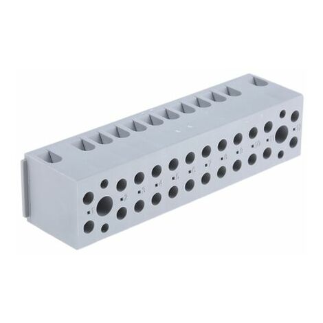 Bornier de raccordement Phoenix Contact UK, 12 pôles , A visser, 32A ( Prix pour 1 )