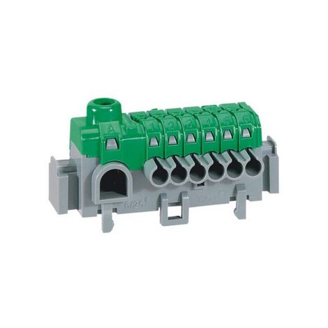 Bornier de répartition IP2X à connexion automatique universel longueur 63mm LEGRAND 005050