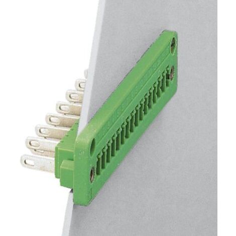 Bornier enfichable Phoenix Contact 10 contacts 1 rangée(s) pas de 3.81mm série DFK-MC 1.5/10-GF-3.81 ( Prix pour 1 )
