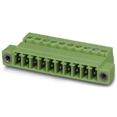 Bornier enfichable Phoenix Contact 2 contacts 1 rangée(s) pas de 3.81mm série IMC 1.5/ 2-STGF-3.81 ( Prix pour 1 )