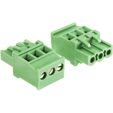 Bornier enfichable Phoenix Contact 3 contacts 1 rangée(s) pas de 5.08mm Combicon