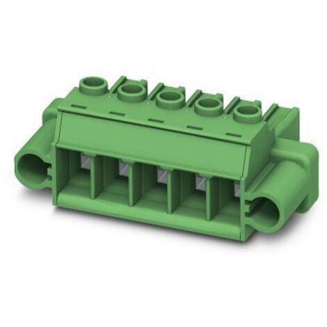 Bornier enfichable Phoenix Contact 3 contacts 1 rangée(s) pas de 7.62mm série PC 5/3-STF1-7.62 ( Prix pour 1 )