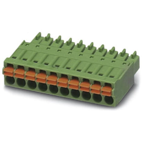 Bornier enfichable Phoenix Contact 6 contacts 1 rangée(s) pas de 3.5mm série FMC 1.5/ 6-ST-3.5 ( Prix pour 1 )