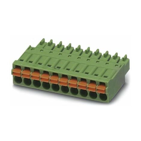 Bornier enfichable Phoenix Contact 6 contacts 1 rangée(s) pas de 3.81mm série FMC 1.5/ 6-ST-3.81 ( Prix pour 1 )