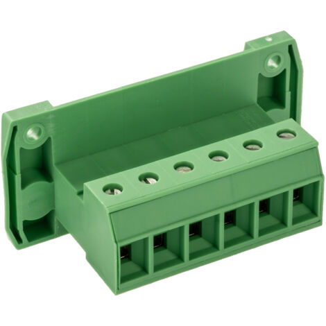 Bornier enfichable Phoenix Contact 6 contacts 1 rangée(s) pas de 7.62mm série DFK-PC 4/ 6-GF-7.62 ( Prix pour 1 )