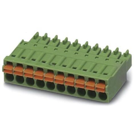 Bornier enfichable Phoenix Contact 9 contacts 1 rangée(s) pas de 3.5mm série FMC 1.5/ 9-ST-3.5 ( Prix pour 1 )