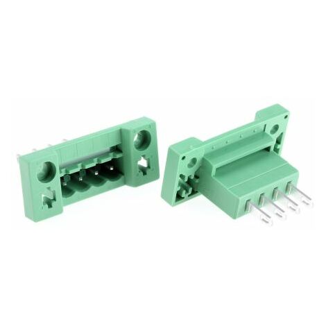 Bornier enfichable Phoenix Contact CLASSIC COMBICON, 4 pôles , 5.08mm, A souder, 12A