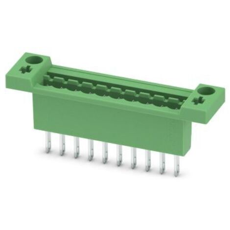 Bornier enfichable Phoenix Contact COMBICON Control, 10 pôles , 5.08mm, Œillets à souder, 2.5mm², 12A