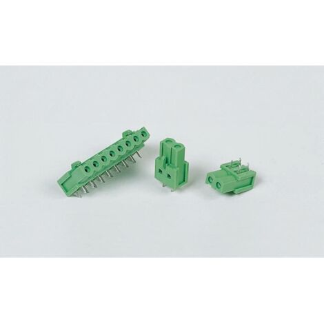 Bornier enfichable Phoenix Contact, COMBICON ICV, 5 pôles , 5.08mm 1 rangée, 12.0A, Angle droit