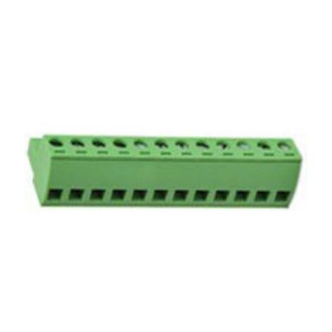 Bornier enfichable RS PRO 12 contacts 1 rangée(s) pas de 5.08mm ( Prix pour Boîte de 5 )