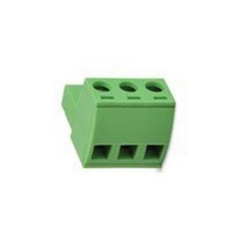 Bornier enfichable RS PRO 3 contacts 1 rangée(s) pas de 5.08mm ( Prix pour Boîte de 10 )