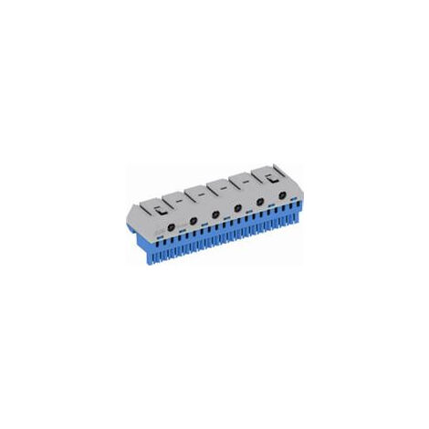 Bornier neutre Mistral-17X4mm²+5X25mm²-Rapide et à vis 1SPE007715F9706 ABB 799206