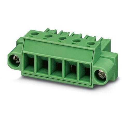 Bornier pour CI Phoenix Contact 3 contacts 1 rangée(s) pas de 7.62mm série PC 4/ 3-STF-7.62 ( Prix pour 1 )
