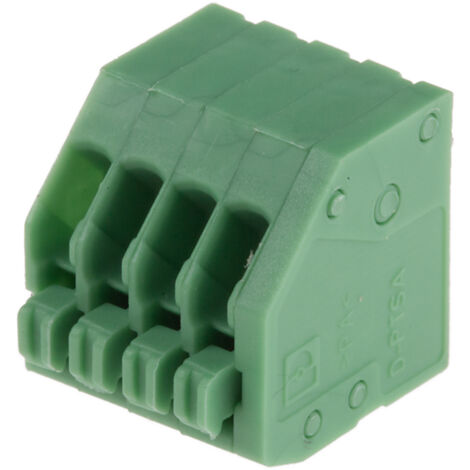 Bornier pour CI Phoenix Contact 4 contacts pas de 2.5mm série PTSA 0.5/ 4-2.5-F ( Prix pour 1 )