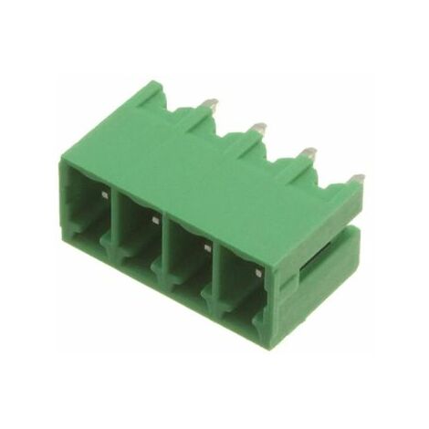 Bornier pour CI RS PRO 4 contacts 1 rangée(s) pas de 3.81mm ( Prix pour 1 )