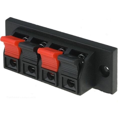 Bornier stereo compatible avec haut-parleur - 4 poles - 70x3.5mm