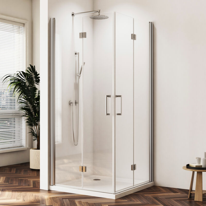 Dusche Mit Drehfalttur