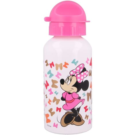 Borraccia Originale Disney Minnie in alluminio per bambini da 500 ML.